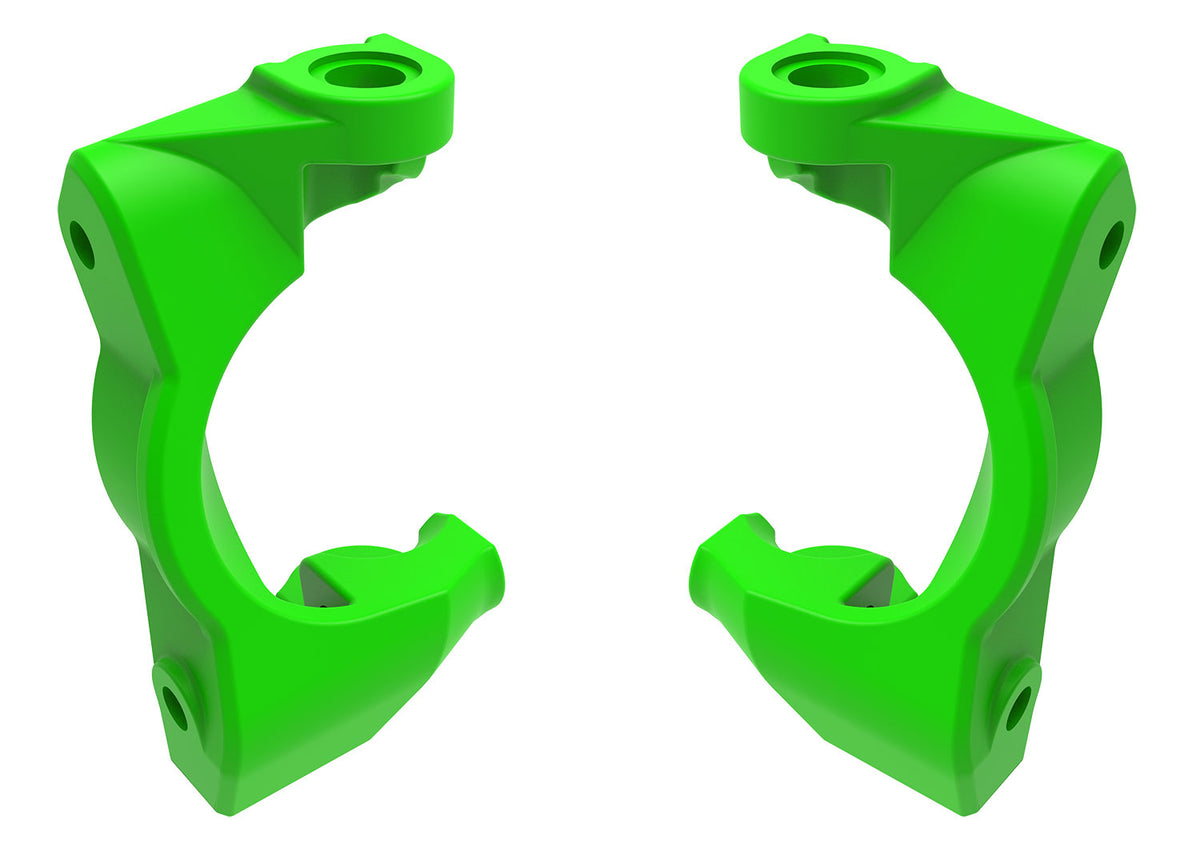 Traxxas 10732-GRN — Traxxas 10732-GRN Green Caster Blocks (L&R)