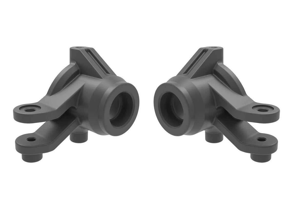 Traxxas 10736-GRAY — Traxxas 10736-GRAY Gray Steering Blocks (L&R)