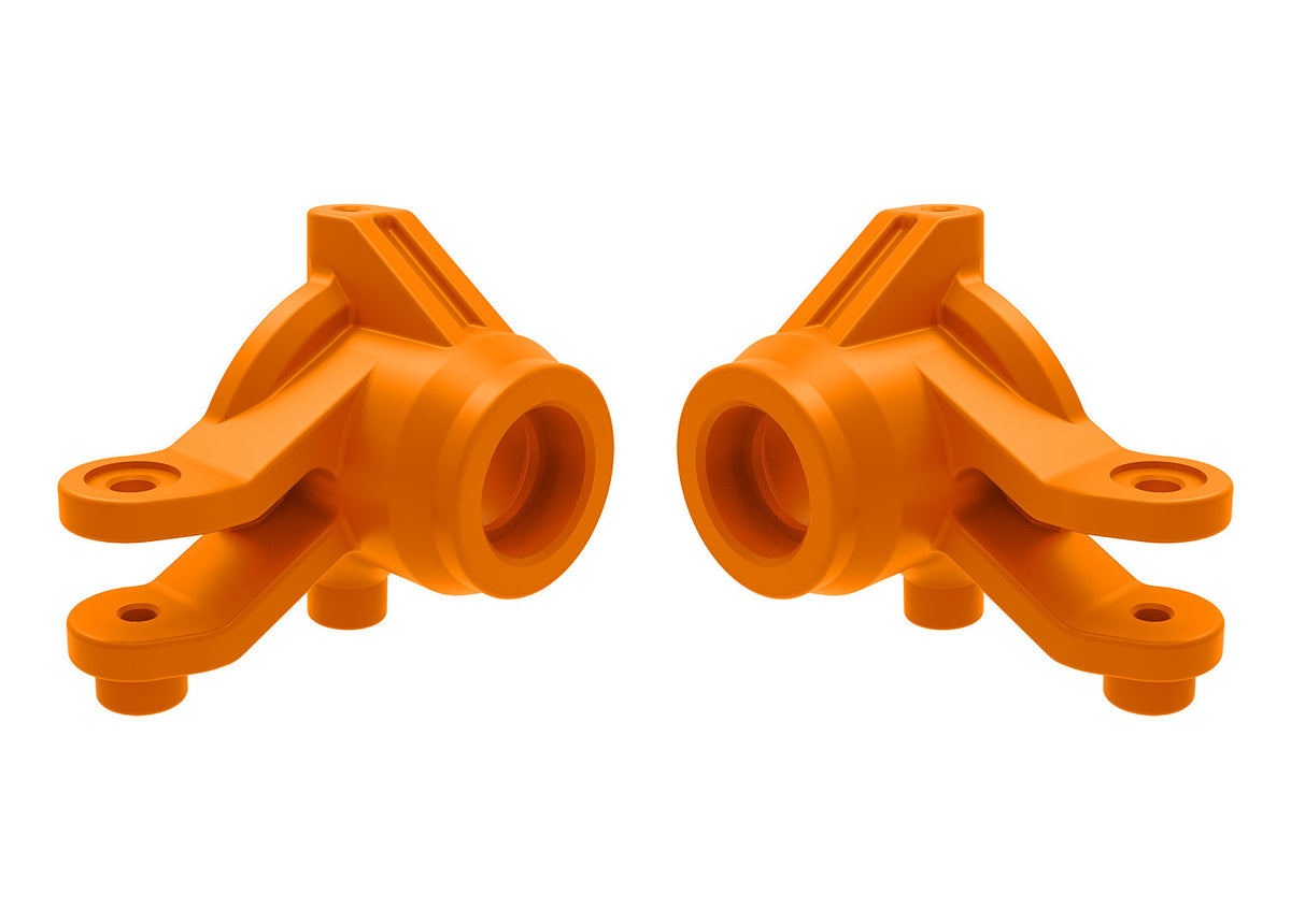 Traxxas 10736-ORNG — Traxxas 10736-ORNG Orange Steering Blocks (L&R)