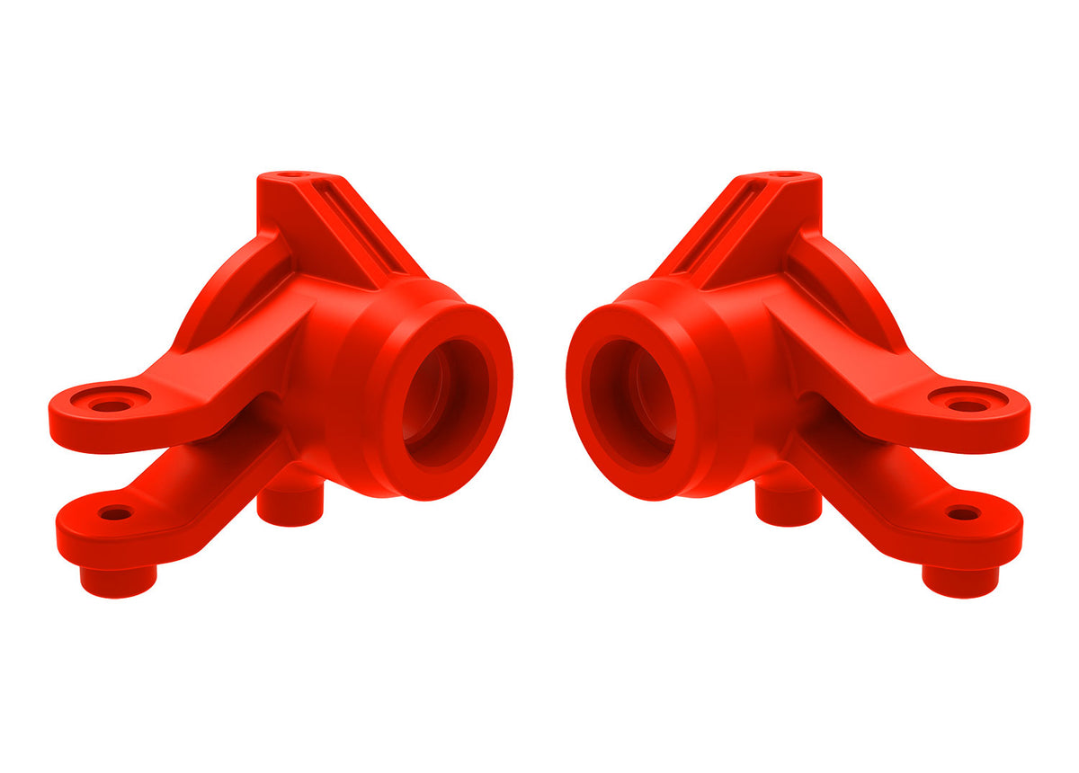 Traxxas 10736-RED — Traxxas 10736-RED Red Steering Blocks (L&R)