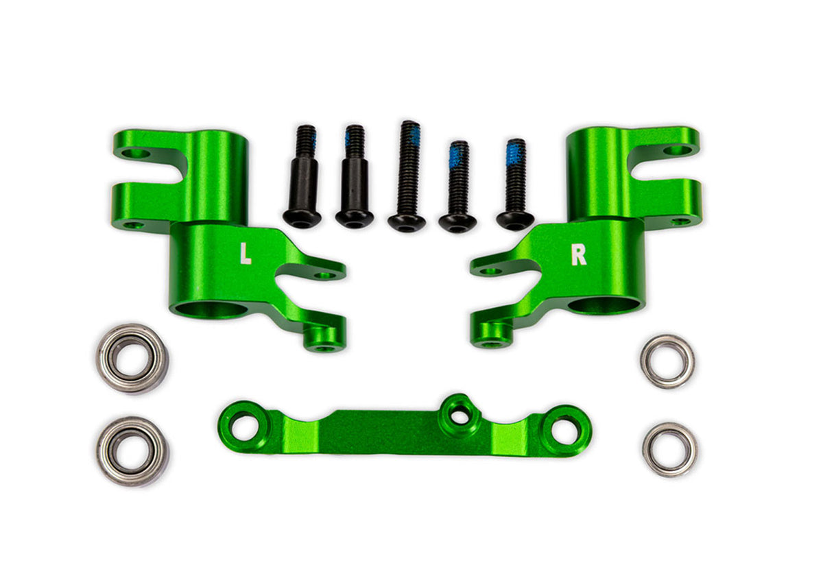 Traxxas 10743-GRN — Traxxas 10743-GRN Green Aluminum Bellcrank Assembly with Drag Link