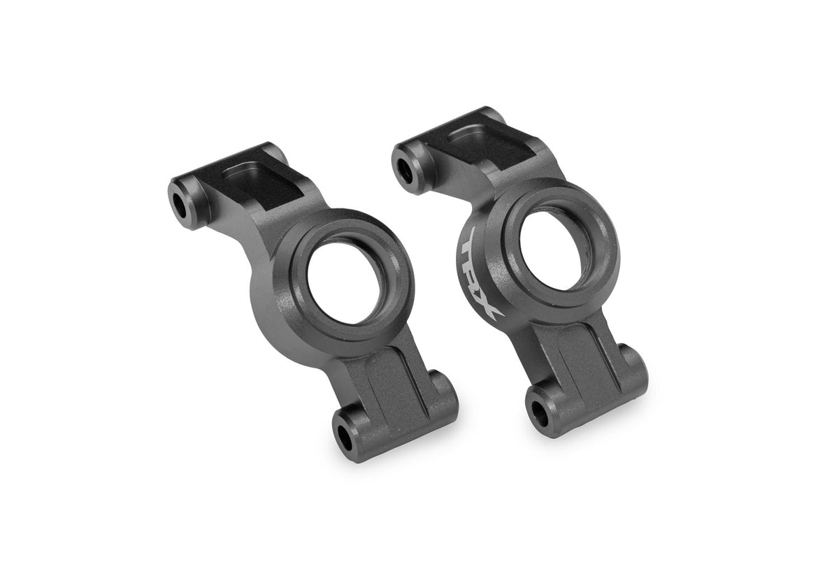 Traxxas 10751-GRAY — Traxxas 10751-GRAY Gray Aluminum Stub Axle Carriers (L&R)
