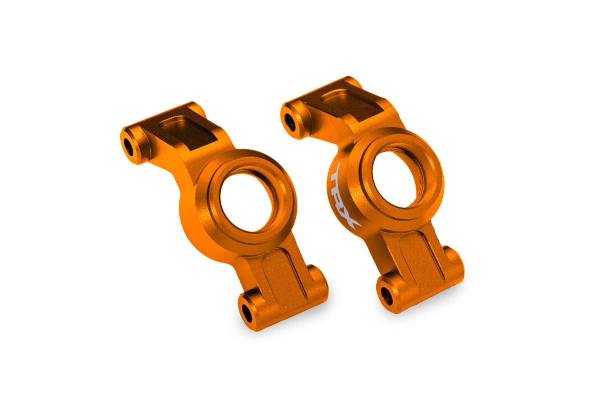 Traxxas 10751-ORNG — Traxxas 10751-ORNG Orange Aluminum Stub Axle Carriers (L&R)