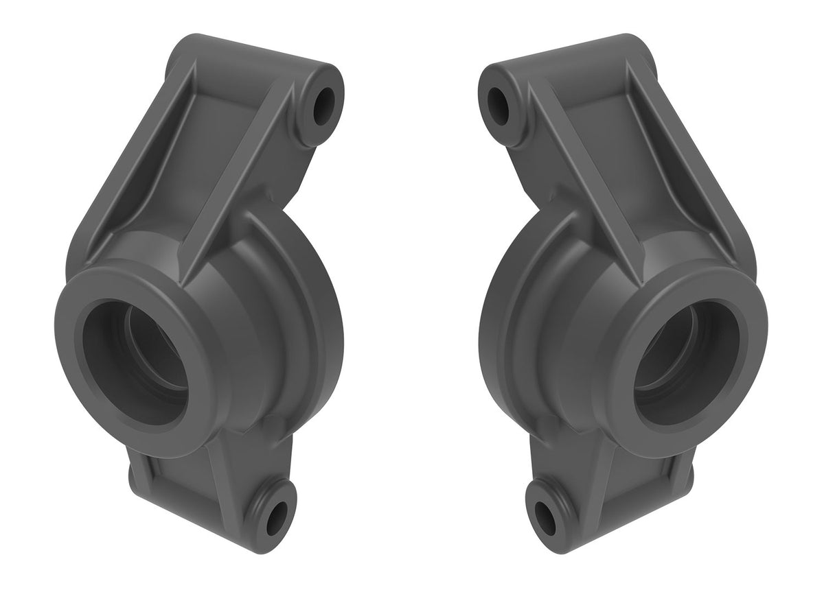 Traxxas 10752-GRAY — Traxxas 10752-GRAY Gray Stub Axle Carriers (L&R)