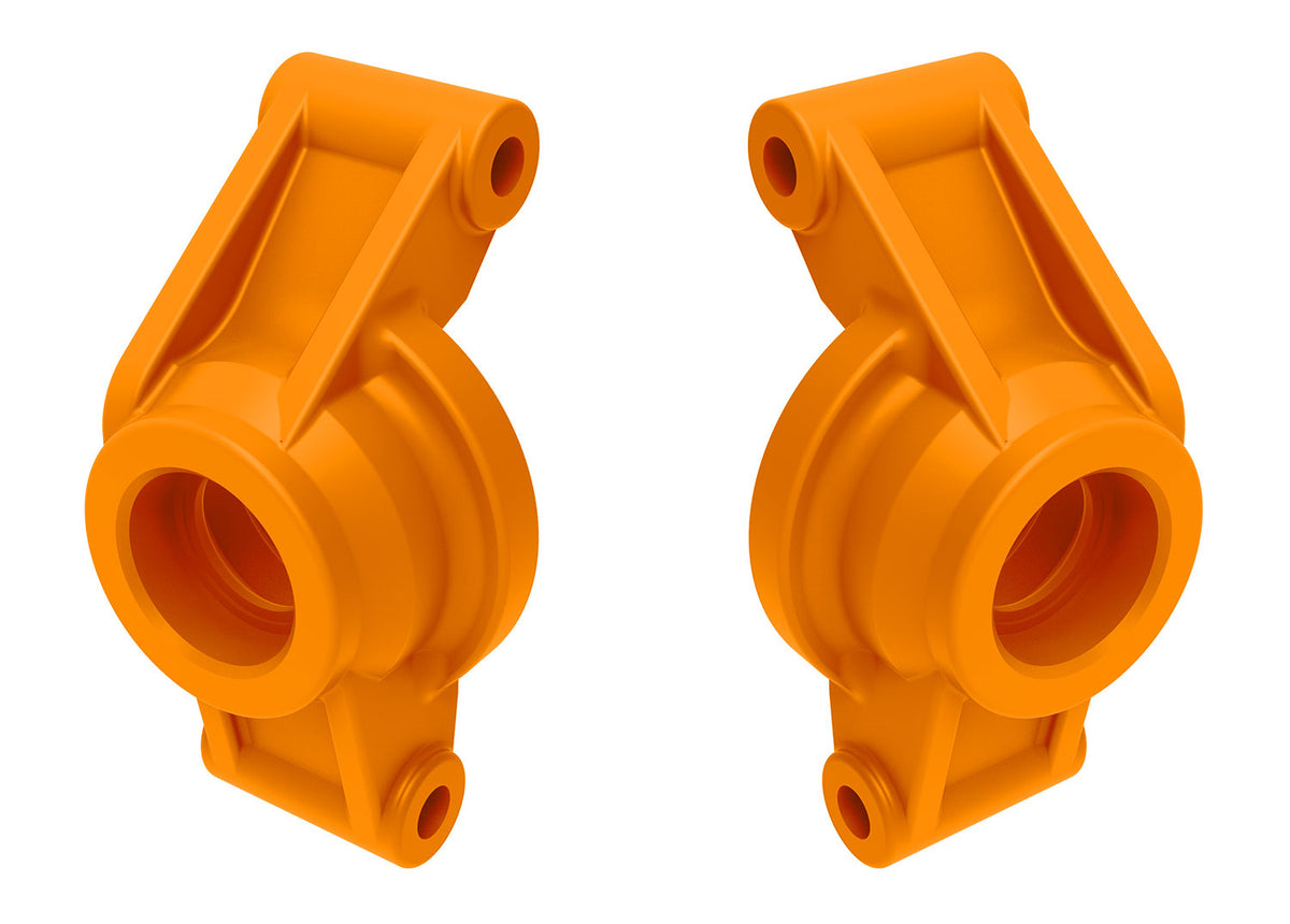 Traxxas 10752-ORNG — Traxxas 10752-ORNG Orange Stub Axle Carriers (L&R)