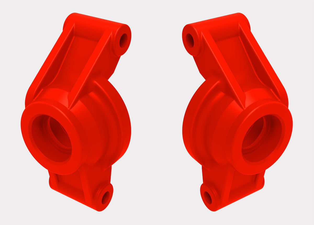 Traxxas 10752-RED — Traxxas 10752-RED Red Stub Axle Carriers (L&R)