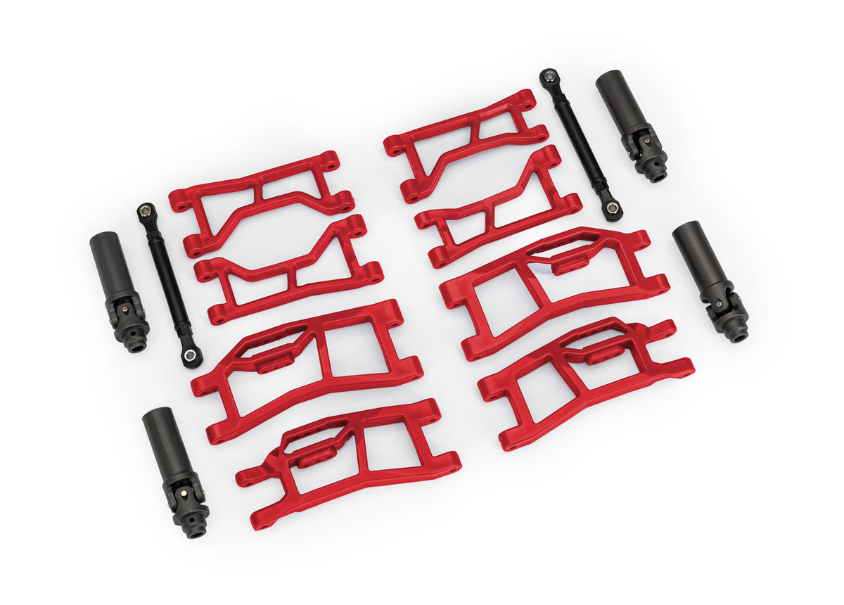 Traxxas 10790-RED — Traxxas 10790-RED Red HD WideMaxx Suspension Kit