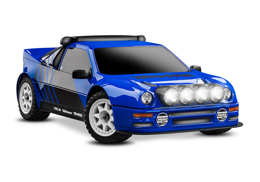 Traxxas 108046-1-BLUE — Traxxas 108046-1-BLUE Mini Rally VXL Ford RS200
