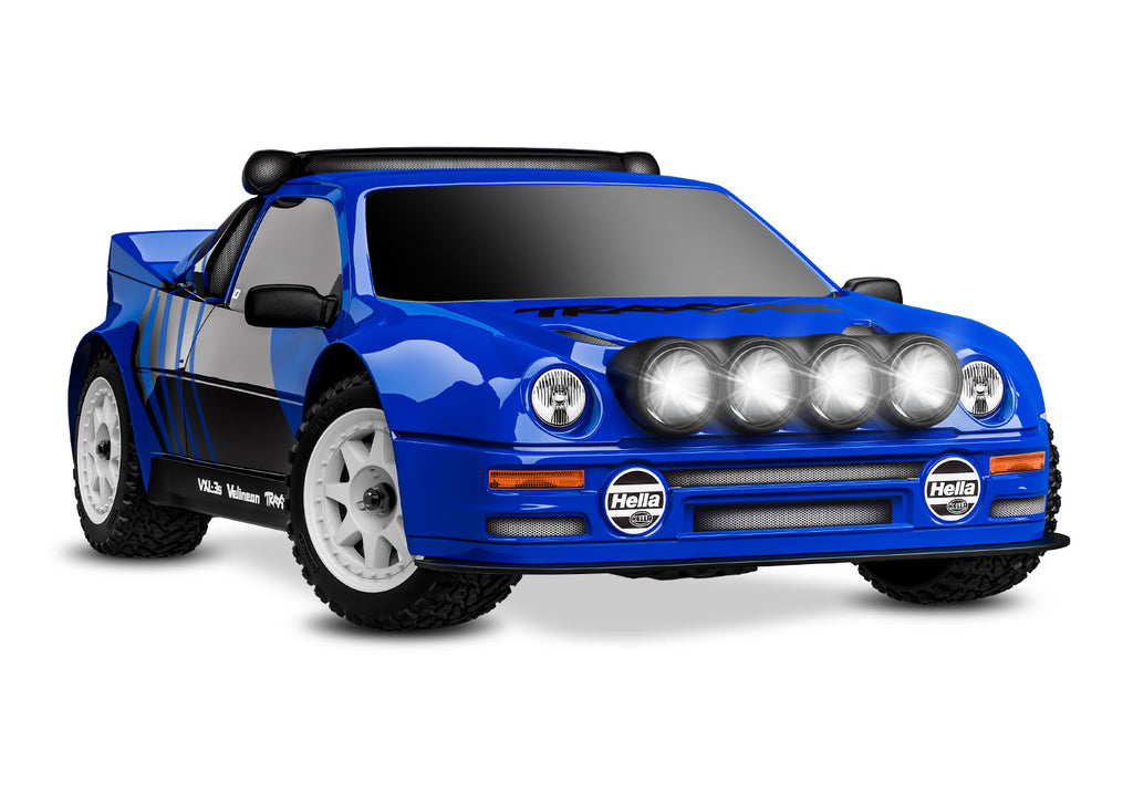 Traxxas 108046-1-BLUE — Traxxas 108046-1-BLUE Mini Rally VXL Ford RS200