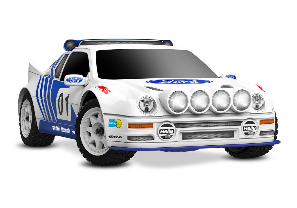 Traxxas 108046-1-WHT — Traxxas 108046-1-WHT Mini Rally VXL Ford RS200