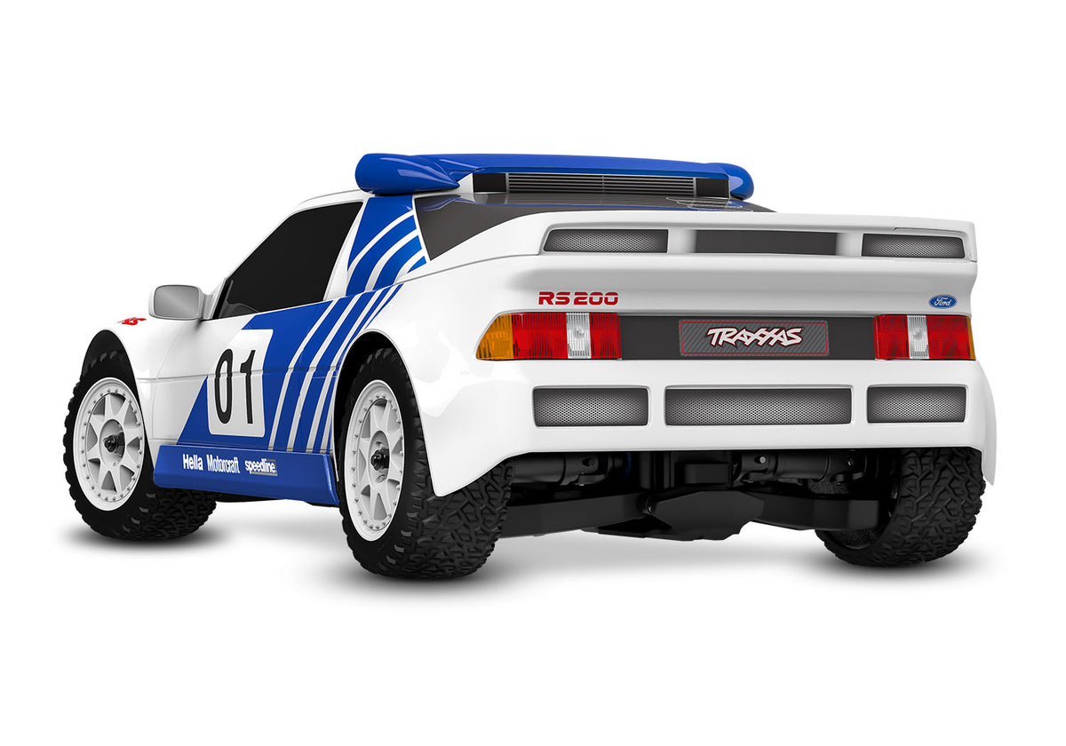 Traxxas 108046-1-WHT — Traxxas 108046-1-WHT Mini Rally VXL Ford RS200