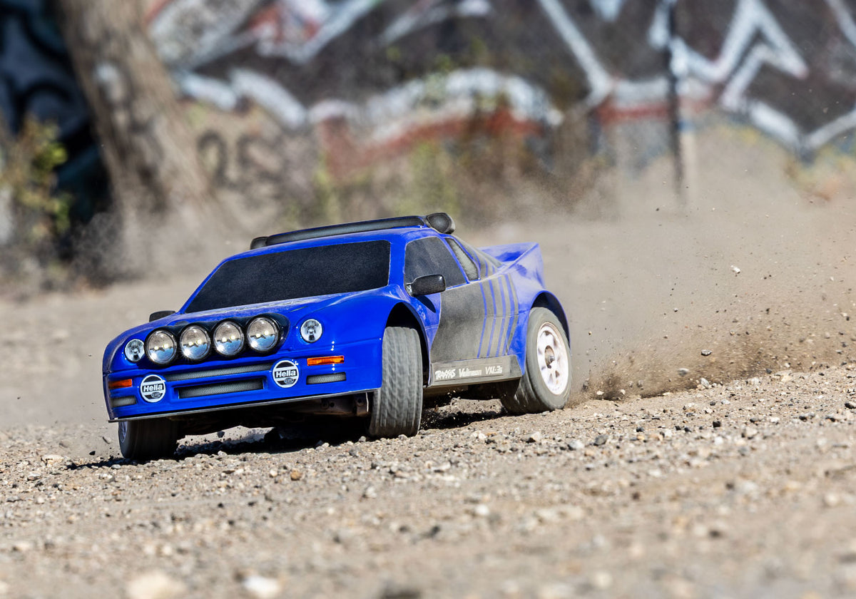 Traxxas 108046-1-BLUE — Traxxas 108046-1-BLUE Mini Rally VXL Ford RS200