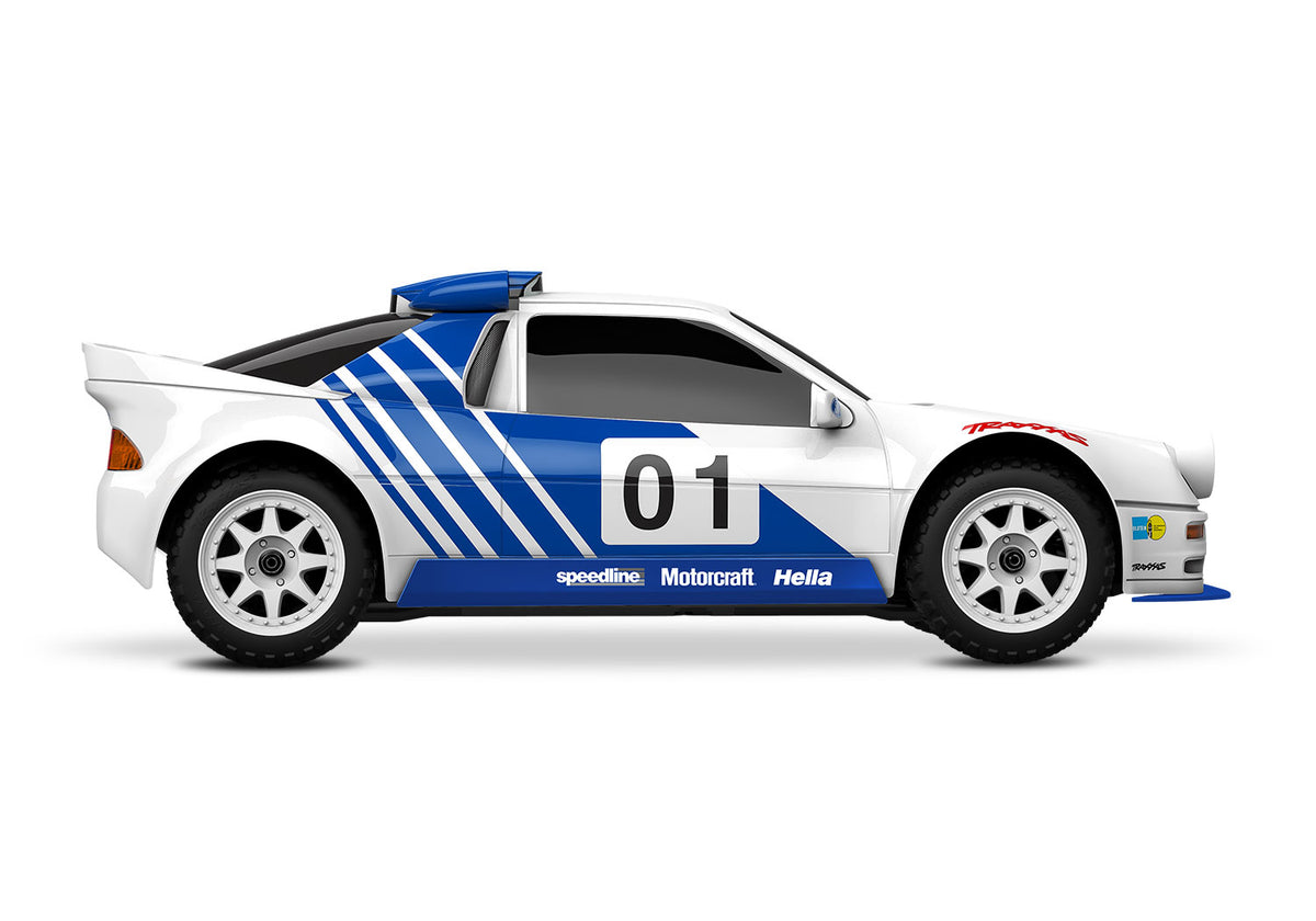Traxxas 108046-1-WHT — Traxxas 108046-1-WHT Mini Rally VXL Ford RS200