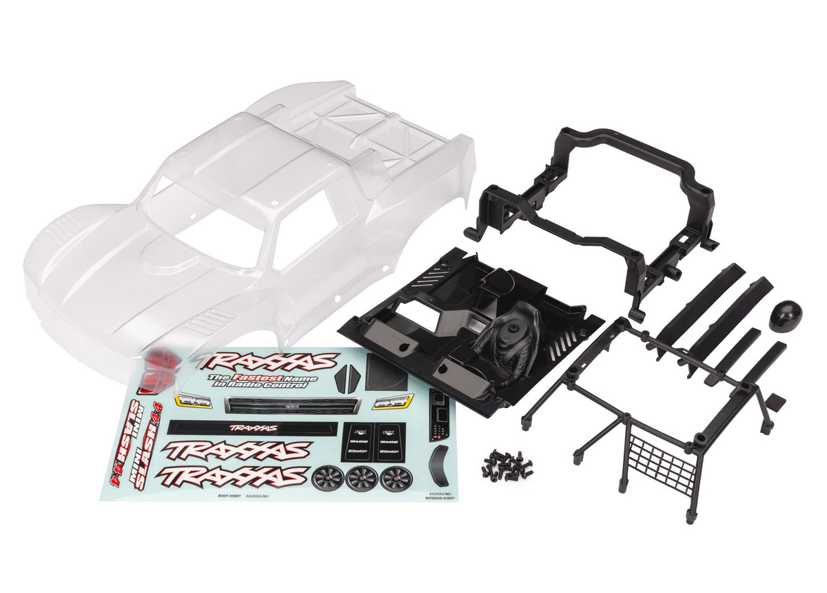 Traxxas 10811 — Traxxas 10811 Mini Slash 4X4 Clear Body