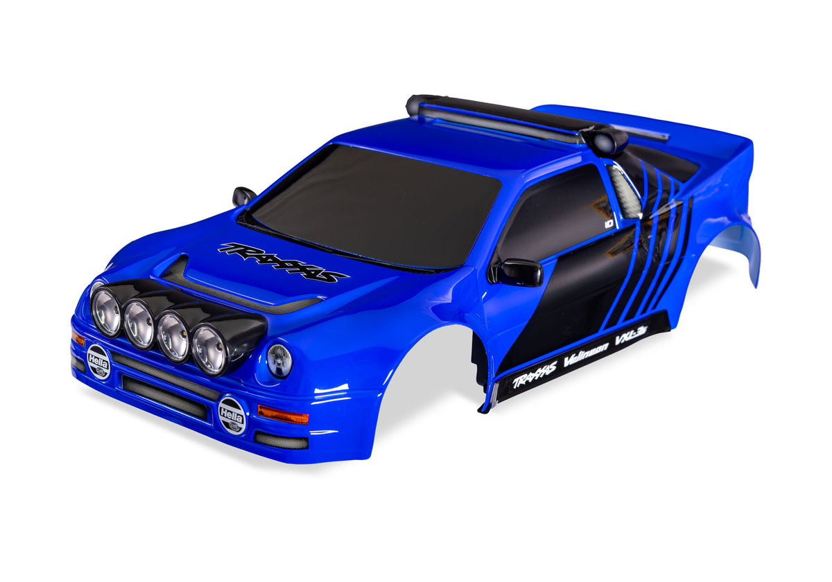 Traxxas 10812-BLUE — Traxxas 10812-BLUE Mini Rally VXL Ford RS200 Blue Body