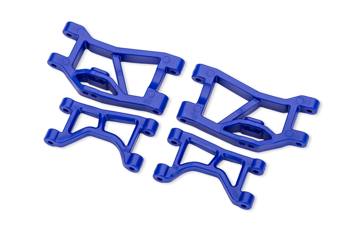 Traxxas 10830-BLUE — Traxxas 10830-BLUE Blue Rear Upper & Lower Suspension Arms (L&R)