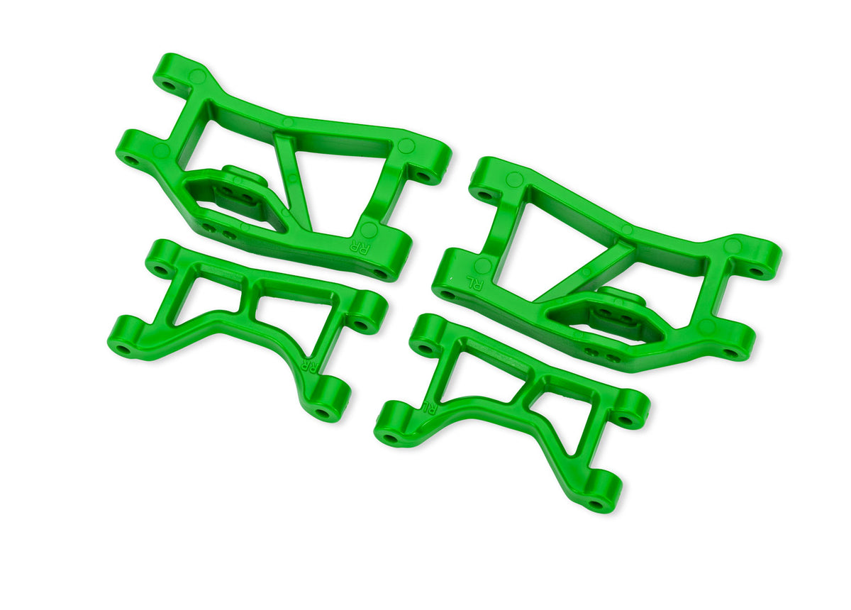 Traxxas 10830-GRN — Traxxas 10830-GRN Green Rear Upper & Lower Suspension Arms (L&R)