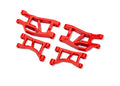 Traxxas 10831-RED — Traxxas 10831-RED Red Front Upper & Lower Suspension Arms (L&R)