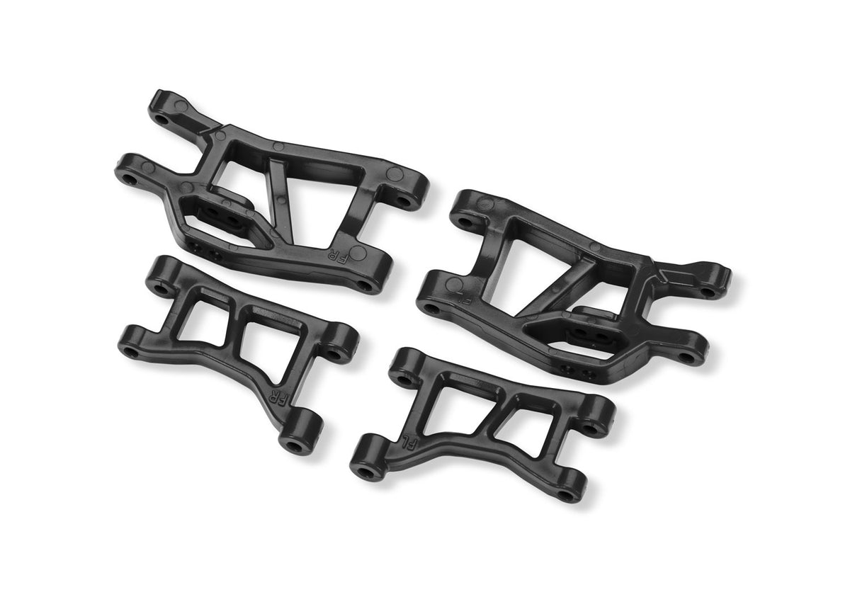 Traxxas 10831 — Traxxas 10831 Black Front Upper & Lower Suspension Arms (L&R)