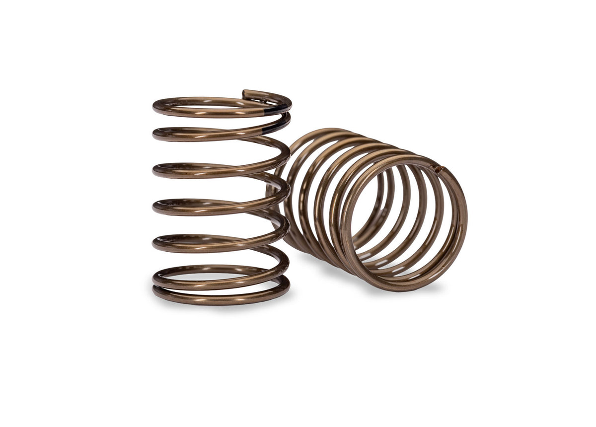 Traxxas 10868 — Traxxas 10868 Short Ultra Shock Springs (1.28-Rate Black Stripe) (2)