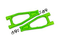 Traxxas 10929-GRN — Traxxas 10929-GRN Green Upper Front HD Suspension Arms (L&R)