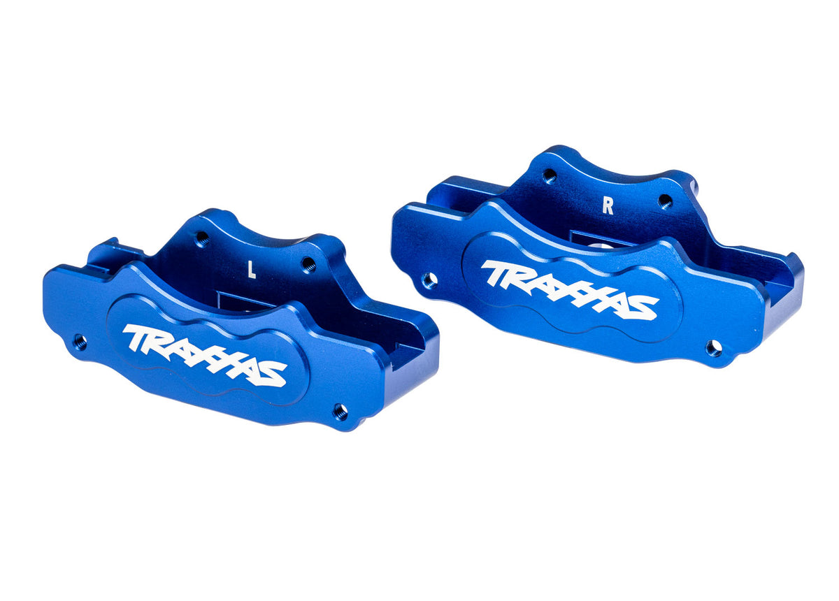 Traxxas 10951-BLUE — Traxxas 10951-BLUE Blue Aluminum Brake Calipers (L&R)
