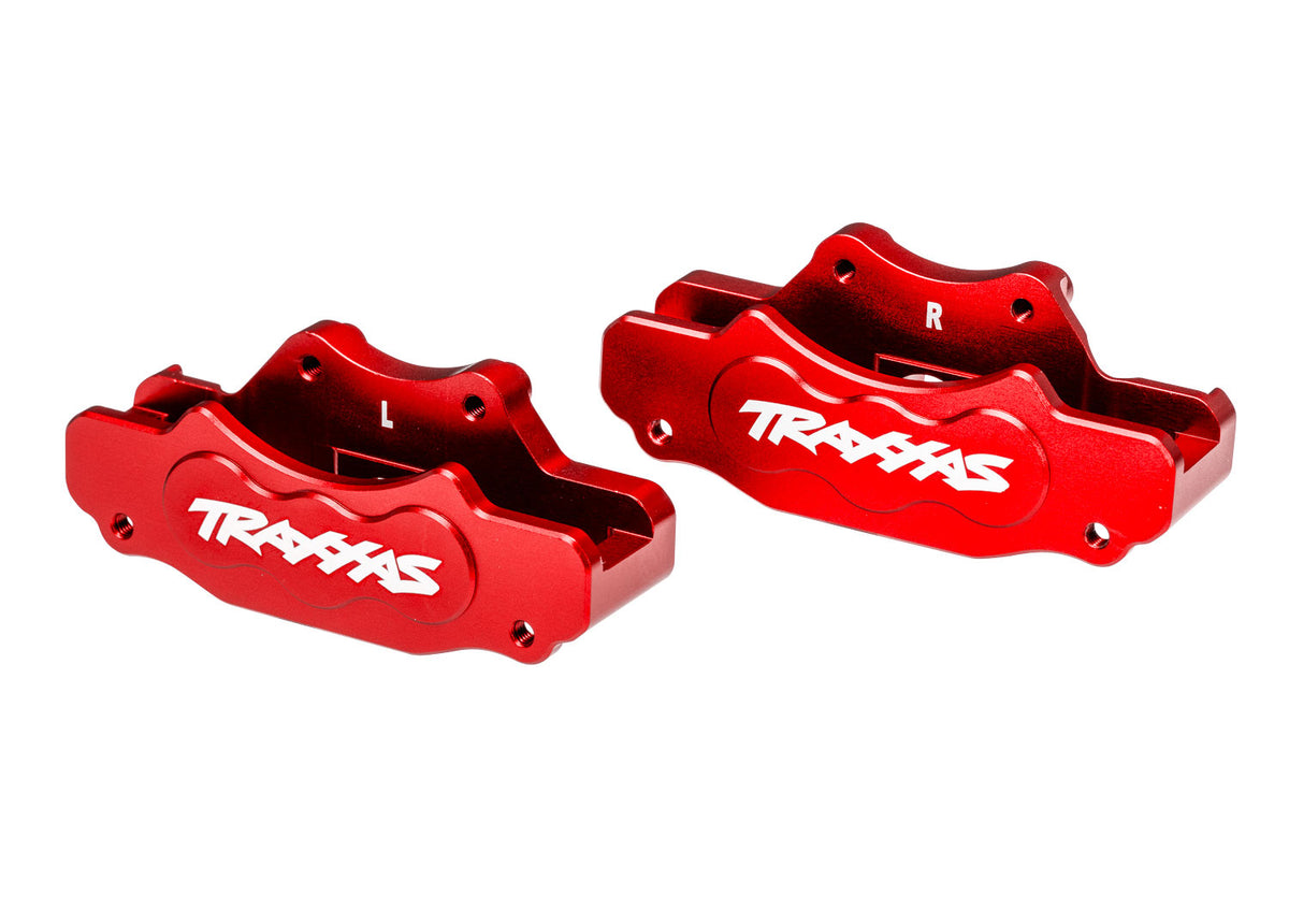 Traxxas 10951-RED — Traxxas 10951-RED Red Aluminum Brake Calipers (L&R)