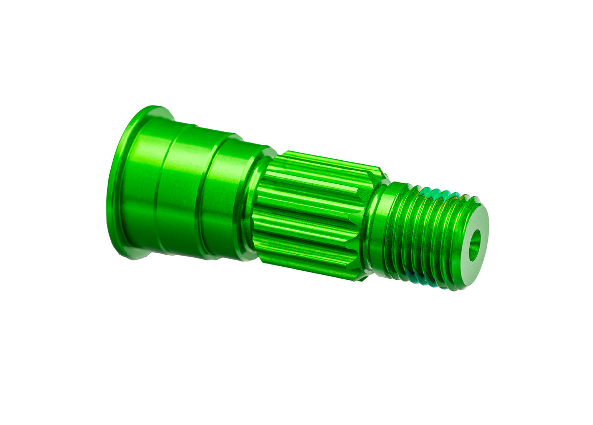 Traxxas 10953-GRN — Traxxas 10953-GRN Green Aluminum Front Stub Axle