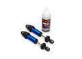 Traxxas 10961-BLUE — Traxxas 10961-BLUE Blue Aluminum GT-Maxx Front Shocks (2)