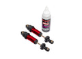Traxxas 10961-RED — Traxxas 10961-RED Red Aluminum GT-Maxx Front Shocks (2)