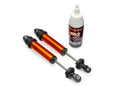 Traxxas 10962-ORNG — Traxxas 10962-ORNG Orange Aluminum GT-Maxx Rear Shocks (2)