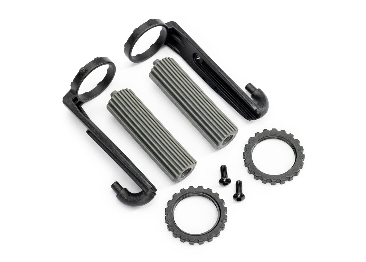 Traxxas 10966-GRAY — Traxxas 10966-GRAY Gray Front Shock Reservoirs (2)
