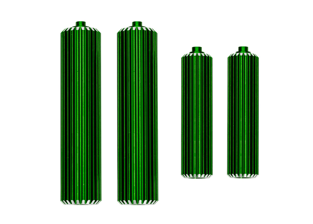 Traxxas 10966-GRN — Traxxas 10966-GRN Green Aluminum Shock Reservoirs (F&R)