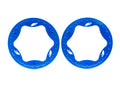 Traxxas 10977-BLUE — Traxxas 10977-BLUE 3.9" Blue Funco Rear Beadlock Rings (2)