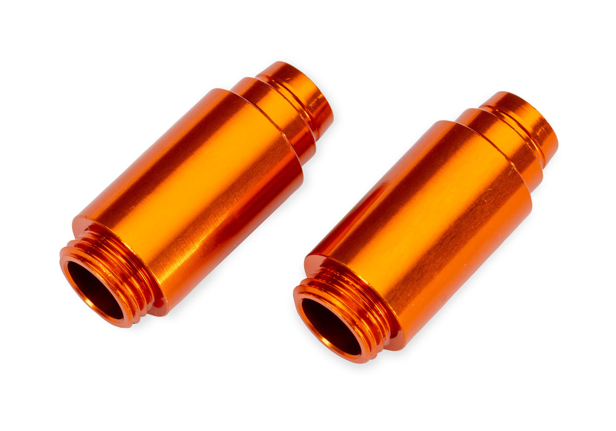 Traxxas 12068-ORNG — Traxxas 12068-ORNG Orange Aluminum GTM Pro Shock Bodies (2)
