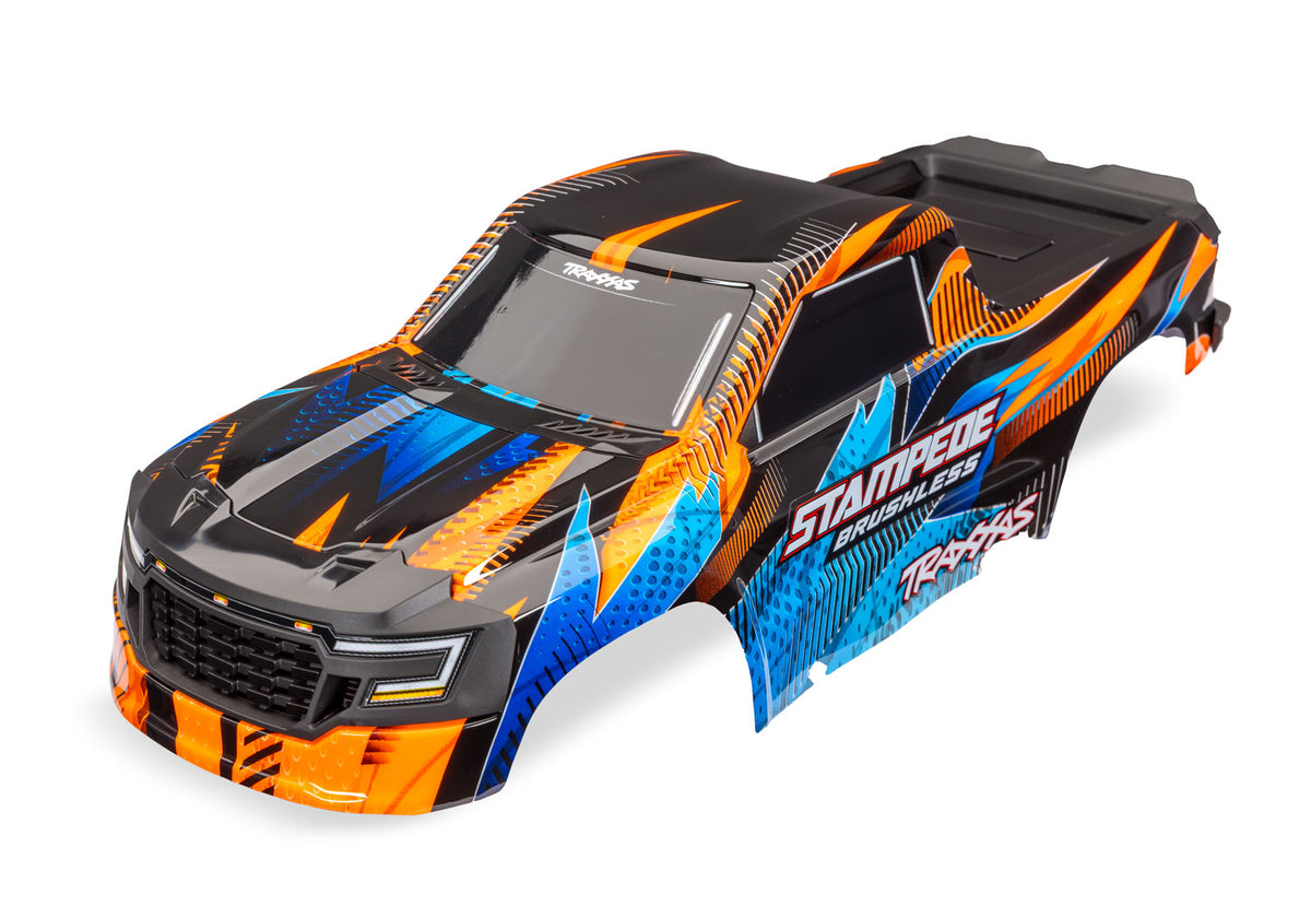 Traxxas 13611-ORNG — Traxxas 13611-ORNG Stampede 2WD Brushless Orange Clipless Body