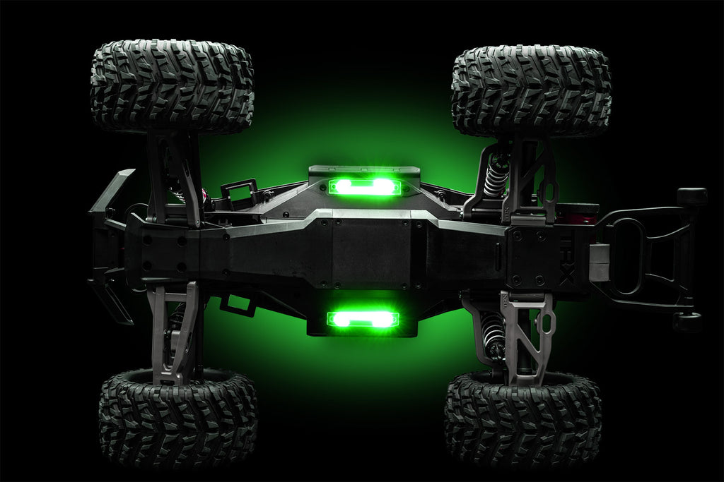 Traxxas 13690-GRN — Traxxas 13690-GRN Stampede 2WD Brushless Green Underbody LED Light Kit