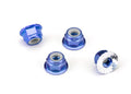 Traxxas 1747R — Traxxas 1747R 4 mm Blue  Aluminum Lock Nuts (4)