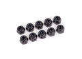 Traxxas 1748 — Traxxas 1748 4 mm Black Nylon Lock Nuts (10)