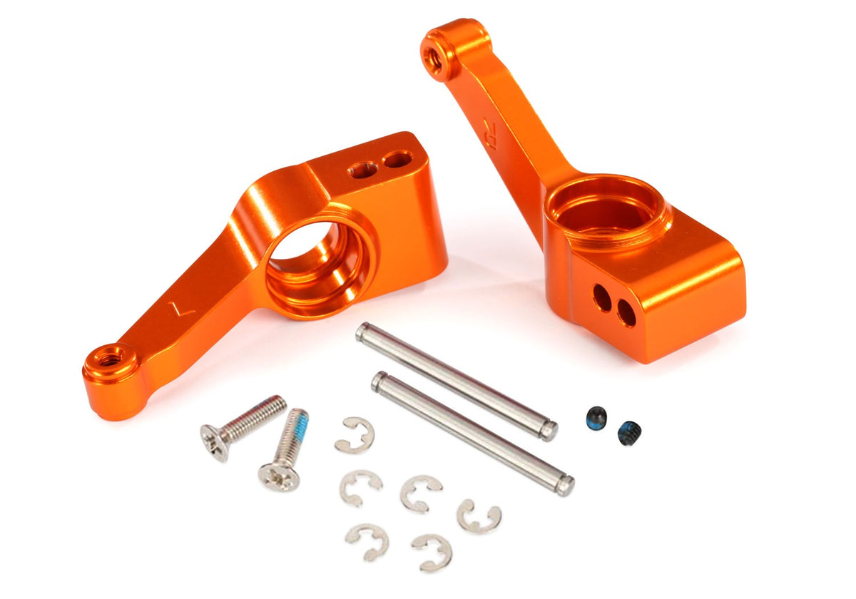 Traxxas 1952T — Traxxas 1952T Orange Aluminum Axle Carriers (L&R)
