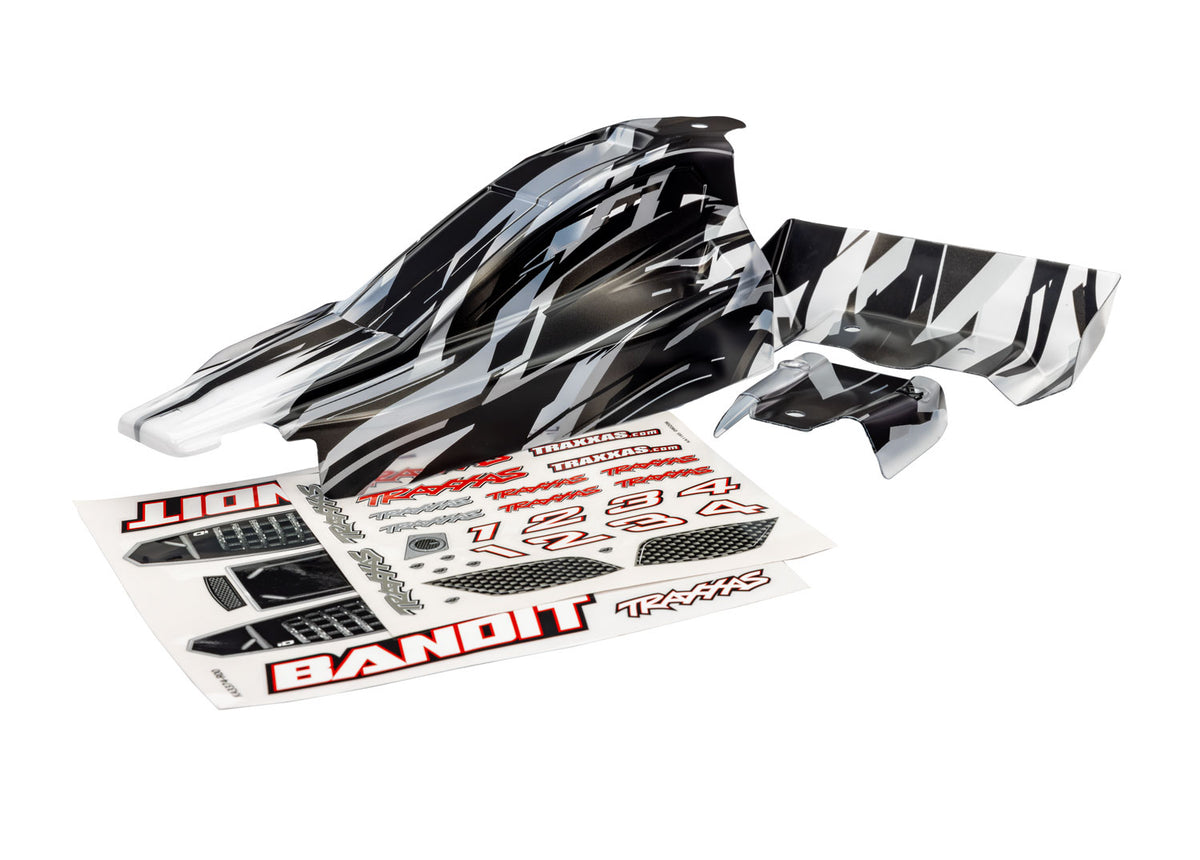 Traxxas 2430X — Traxxas 2430X Bandit ProGraphix Body w/ Wing