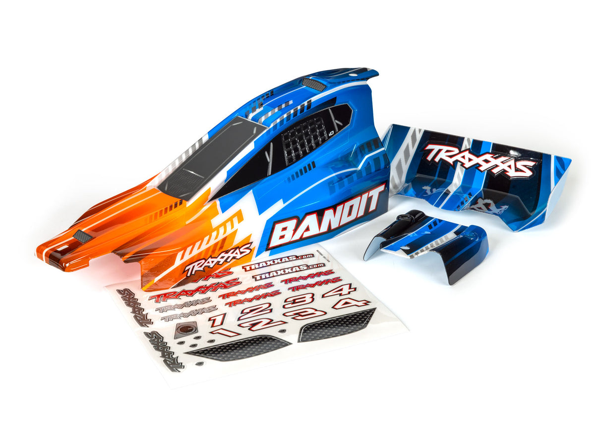 Traxxas 2450T — Traxxas 2450T Bandit Orange Body w/ Wing