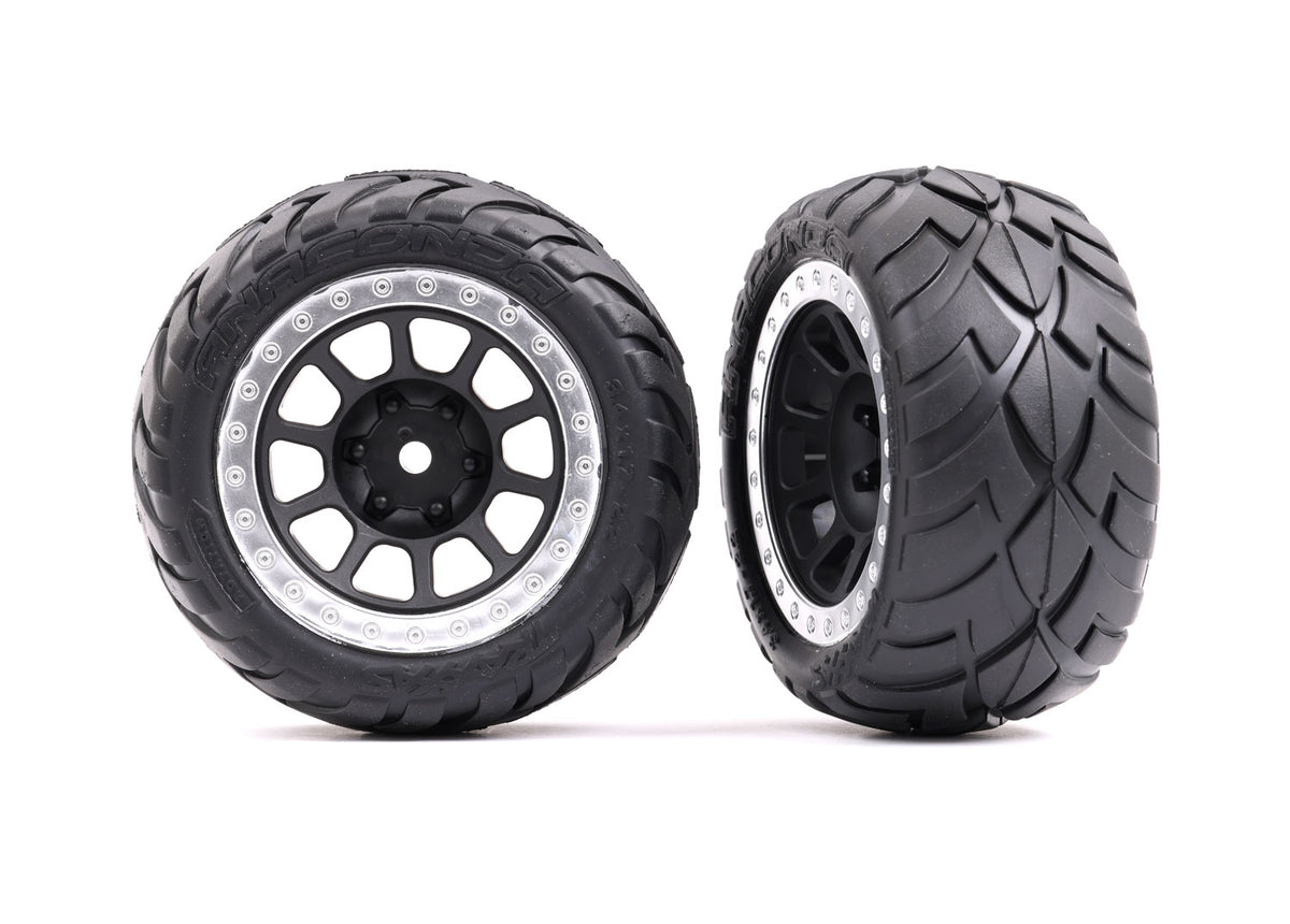 Traxxas 2478G — Traxxas 2478G Multi-Spoke  2.2" Wheels with Anaconda Tires (2)