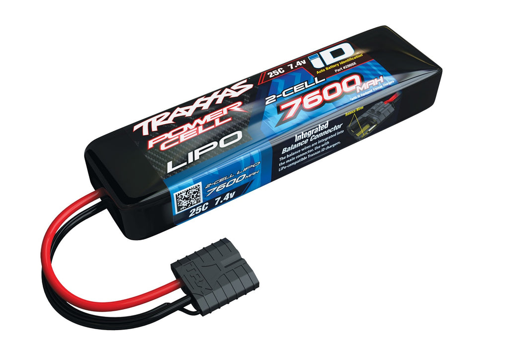 Traxxas 2869X — Traxxas 2869X 7600 mAh 7.4 Volt 2-Cell LiPo Battery