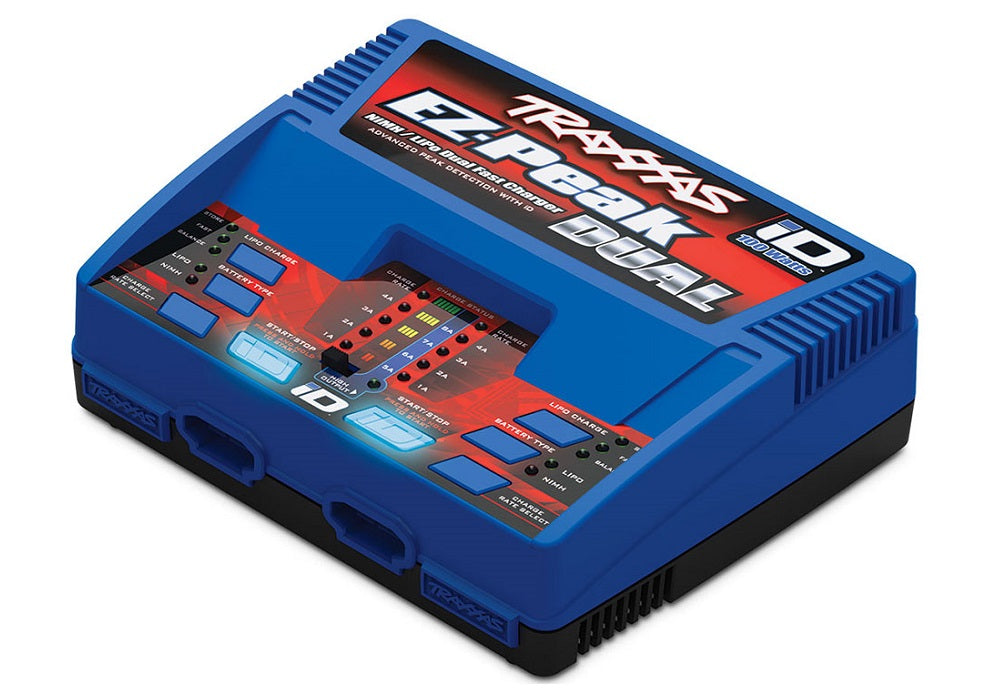 Traxxas 2991 — Traxxas 2991 Dual 2s LiPo Completer w/ EZ-Peak Dual Charger