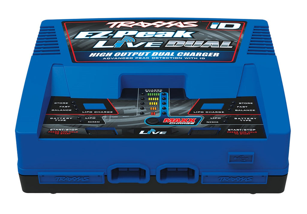 Traxxas 2997 — Traxxas 2997 Dual 4s LiPo Completer w/ EZ-Peak Live Dual Charger