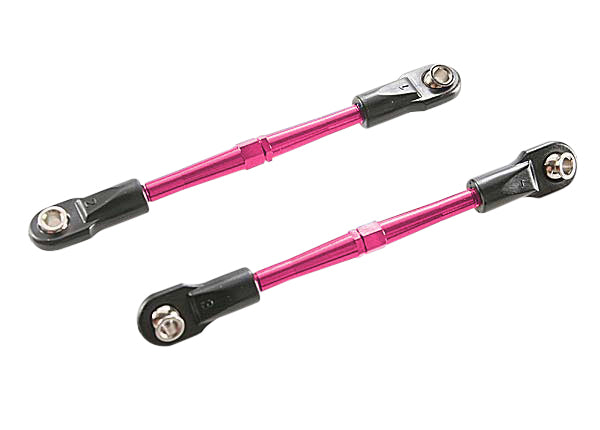 Traxxas 3139P — Traxxas 3139P 59 mm Pink Aluminum Toe Links (2)