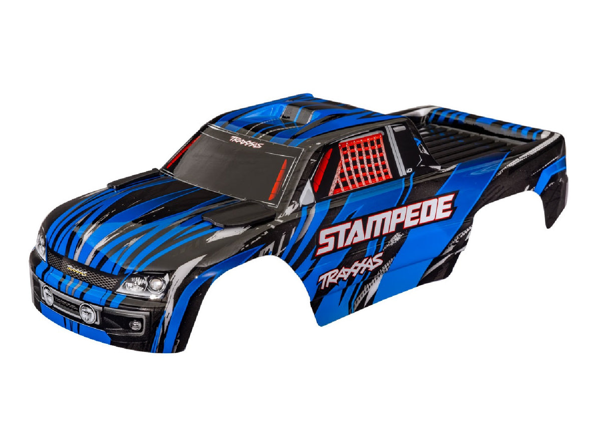 Traxxas 3620A-BLUE — Traxxas 3620A-BLUE Stampede 2WD Blue Clipless Body