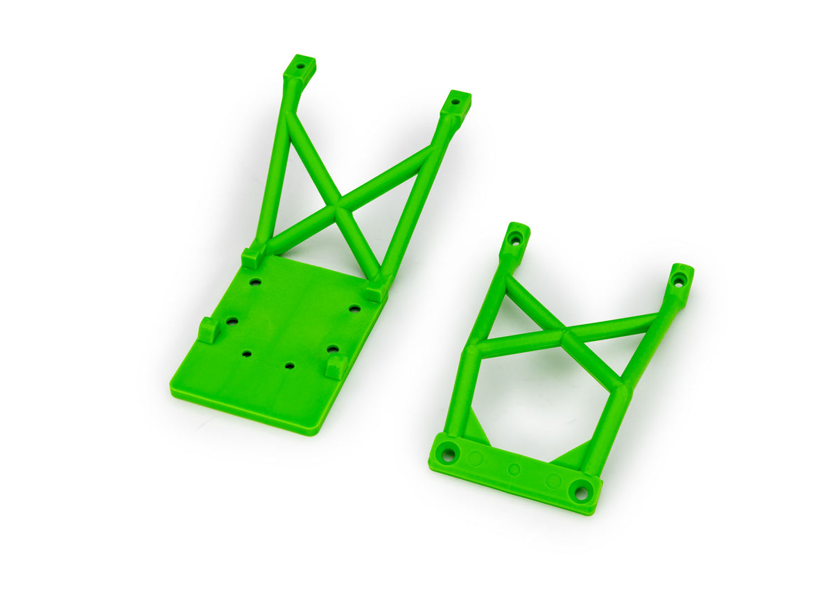 Traxxas 3623-GRN — Traxxas 3623-GRN Green Front and Rear Skid Plates