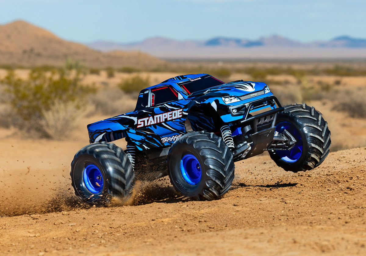 Traxxas 36254-8-BLUEX — Traxxas 36254-8-BLUEX Stampede 2WD XL-5 w/Battery